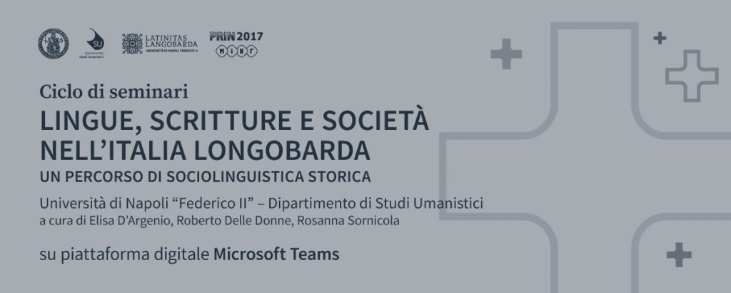 Ciclo di seminari sull'Italia longobarda 2020-2021